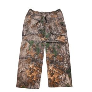 Magellan Outdoors Hunting Camo Cargo Pants XL 36X32 Realtree Waterproof Hunting